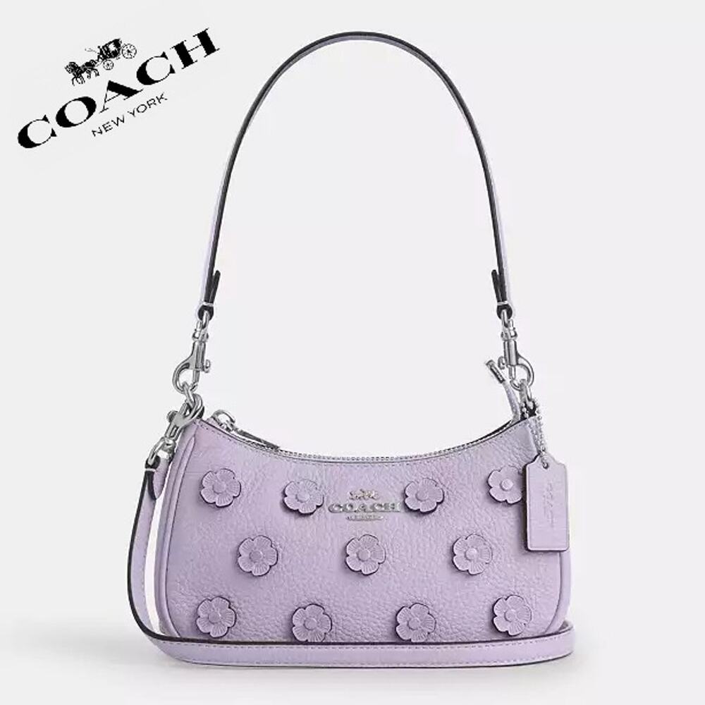 🌸 Teri Mini Crossbody Bag With Floral Applique